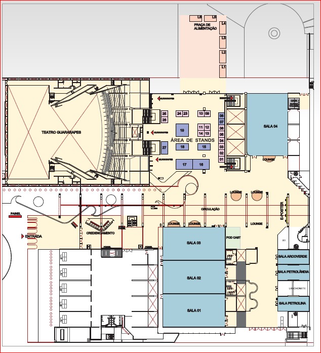 Planta Baixa do Evento